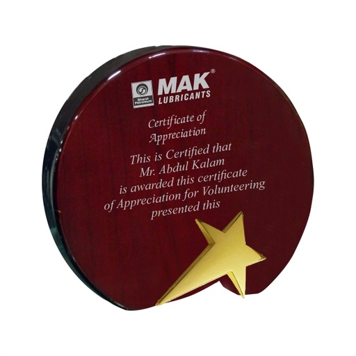 Wood & Metal Trophy WM 9503